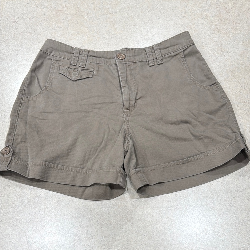 Gloria Vanderbilt Women's Brown Cargo Shorts